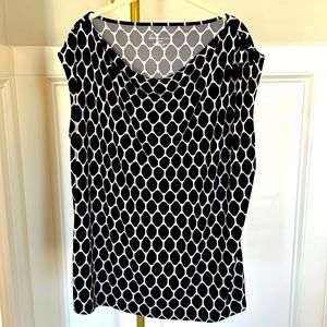 EUC Lane Bryant Drape Neck Top size 22/24